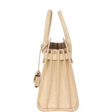 Saint Laurent Sac de Jour Baby Croc-Embossed