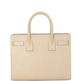 Saint Laurent Sac de Jour Baby Croc-Embossed