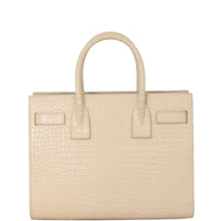 Saint Laurent Sac de Jour Baby Croc-Embossed
