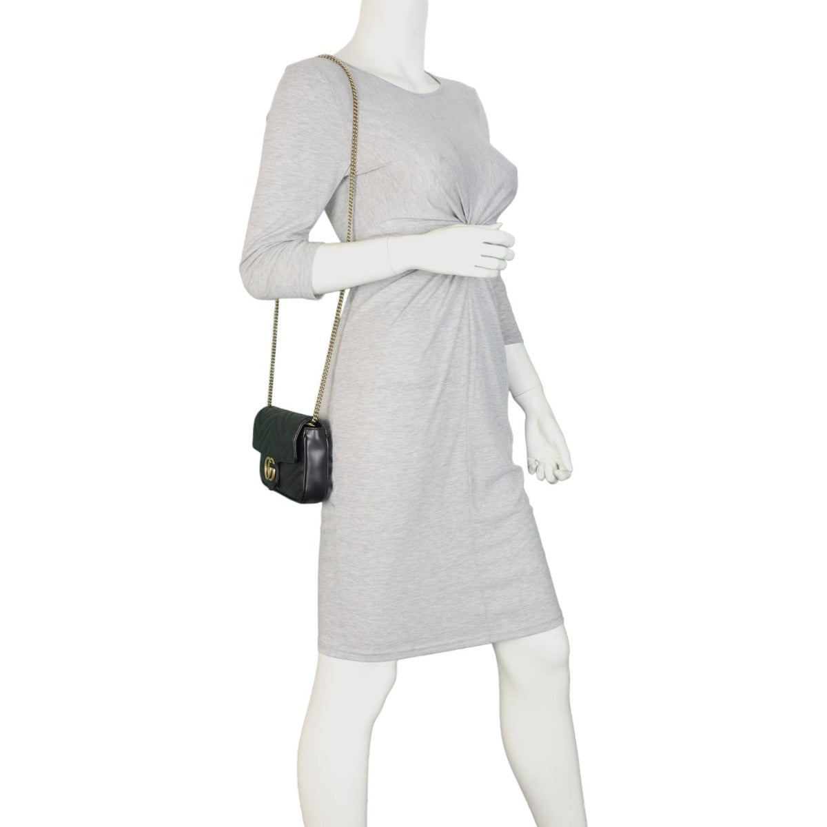 Gucci GG Marmont Matelasse Mini Flap Shoulder Bag