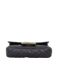 Fendi Baguette Mini Bag Embossed with Embroidered Strap