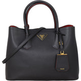 Prada Saffiano Cuir Double Bag Medium