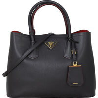 Prada Saffiano Cuir Double Bag Medium