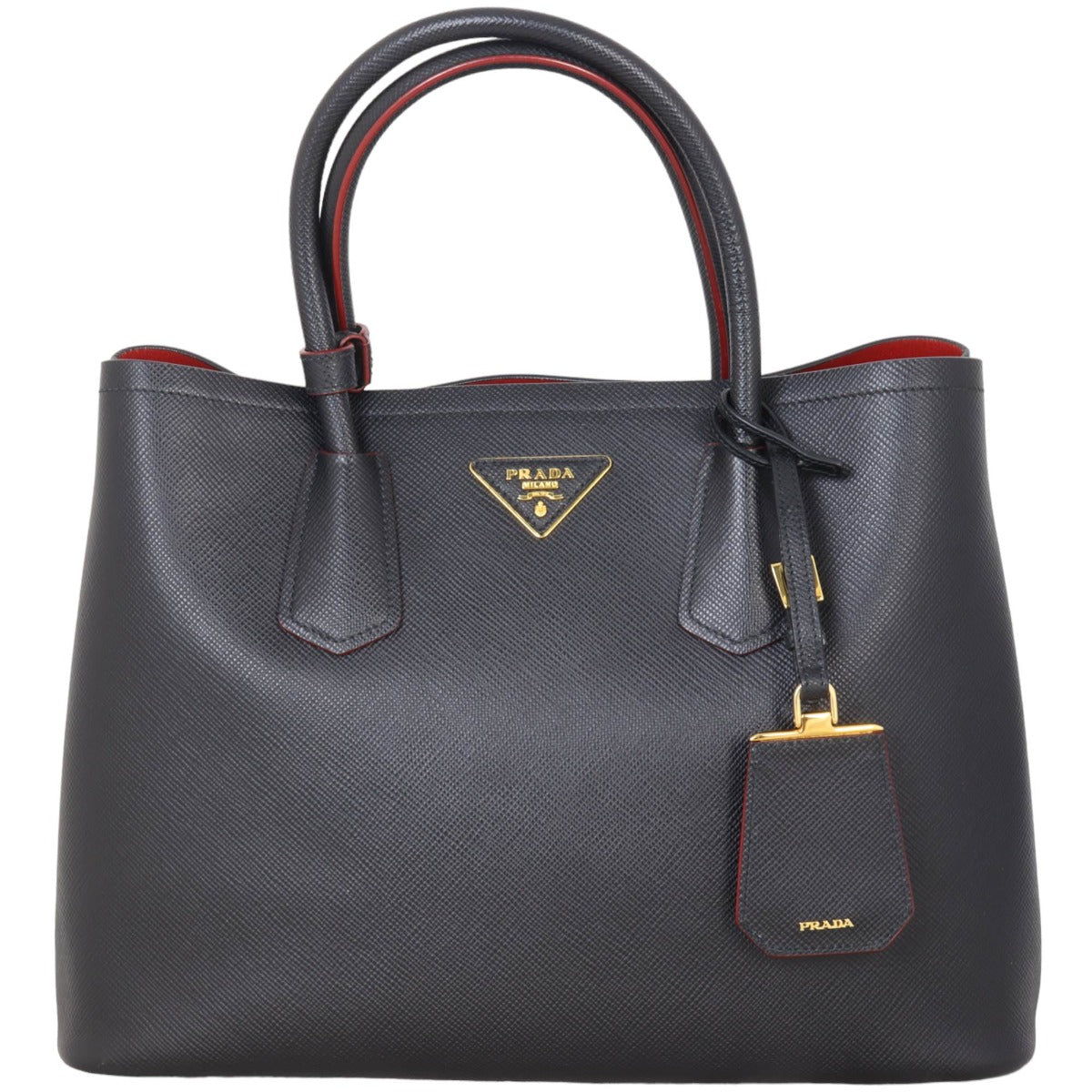 Prada Saffiano Cuir Double Bag Medium