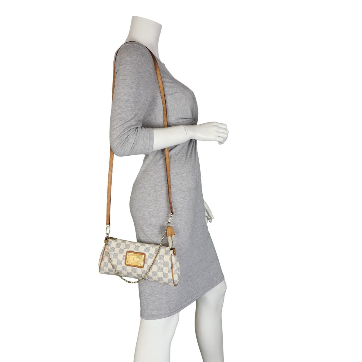 Louis Vuitton Eva Pochette Damier Azur