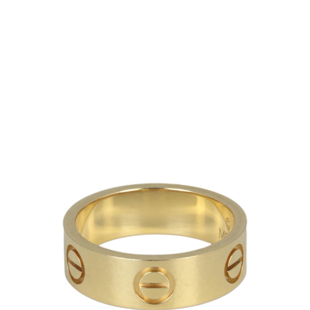 Cartier Love Ring 18k Yellow Gold