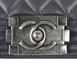 Chanel Boy Small (dark grey) Hardware