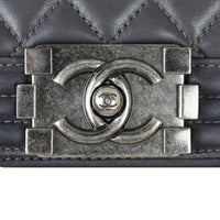 Chanel Boy Small (dark grey) Hardware