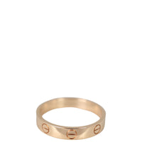 Cartier Love Wedding Band 18k Rose Gold
