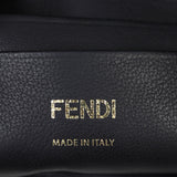 Fendi Baguette Mini Bag Embossed with Embroidered Strap