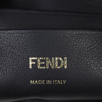 Fendi Baguette Mini Bag Embossed with Embroidered Strap