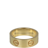Cartier Love Ring 18k Yellow Gold