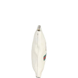 Gucci Logo Print Leather Pouch