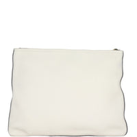 Gucci Logo Print Leather Pouch