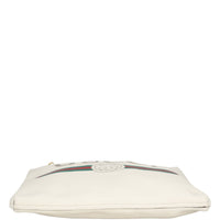 Gucci Logo Print Leather Pouch