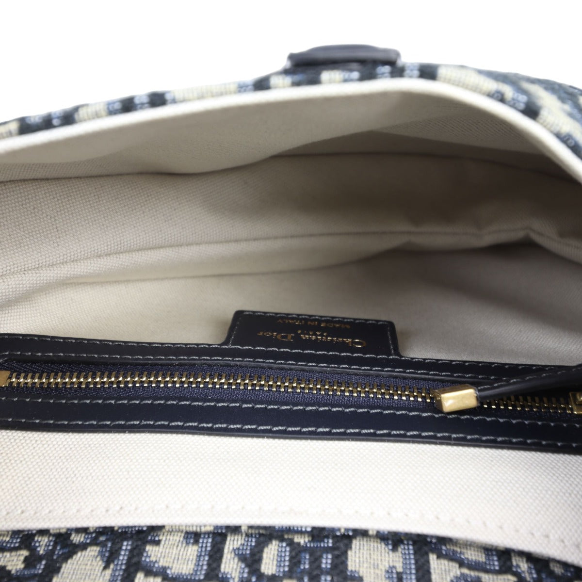 Dior Saddle Bag with Strap Oblique