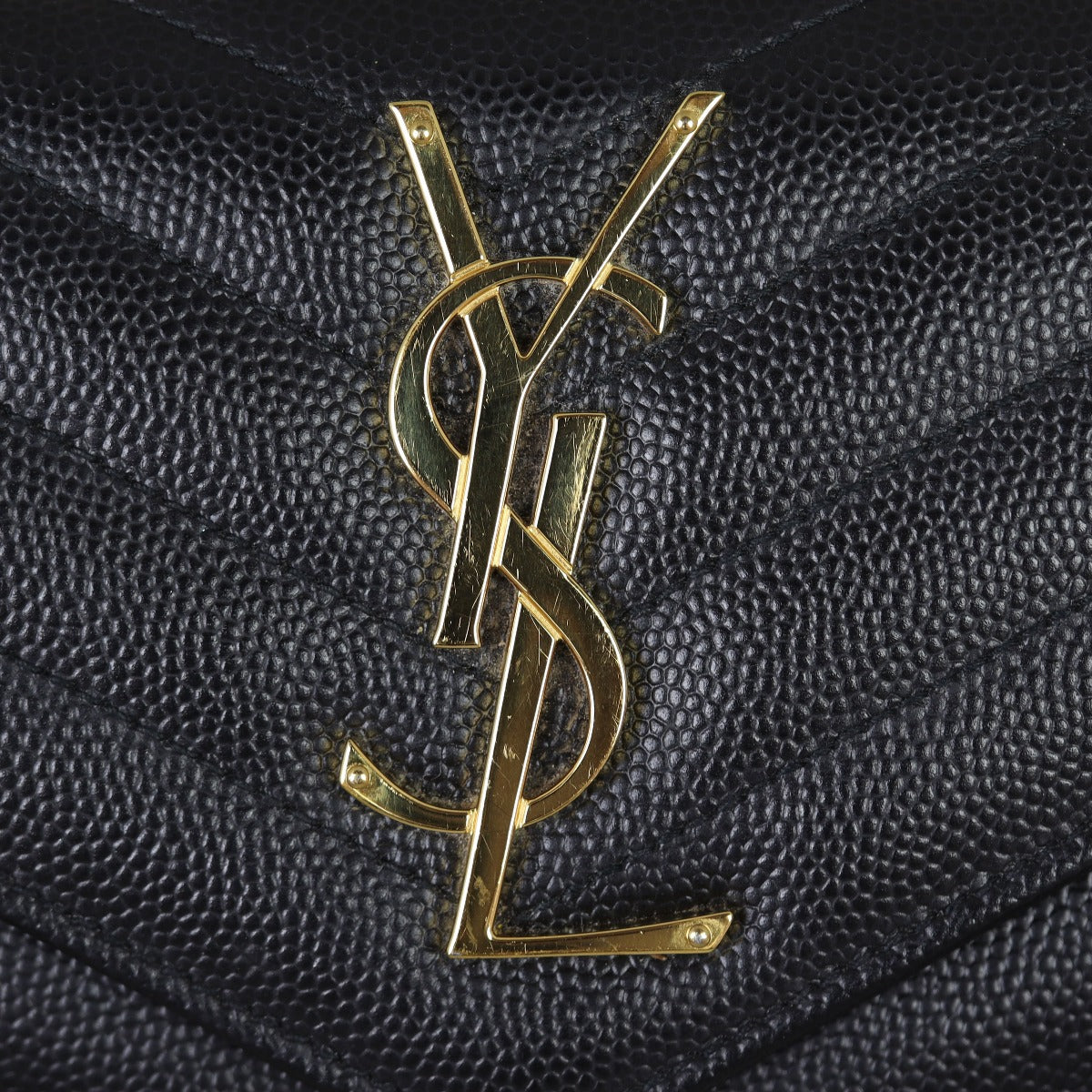 Saint Laurent Cassandre Flap Wallet Hardware