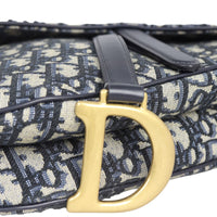 Dior Saddle Bag with Strap Oblique