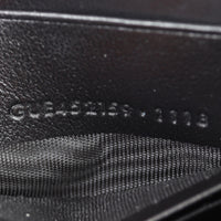 Saint Laurent Kate Tassel Chain Wallet Croc-Embossed Date Code