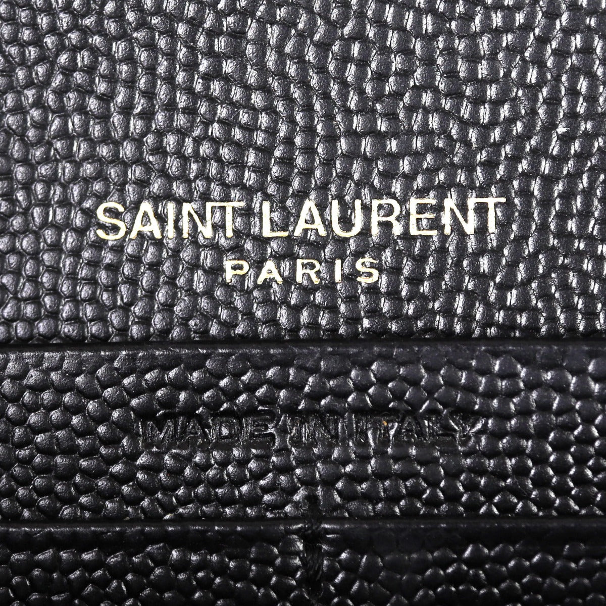 Saint Laurent Cassandre Flap Wallet Interior Stamp
