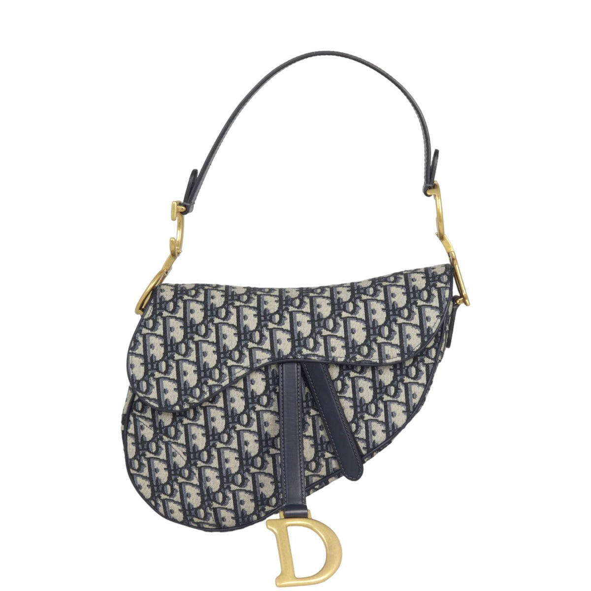 Dior Saddle Bag with Strap Oblique