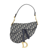 Dior Saddle Bag with Strap Oblique
