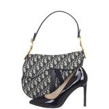 Dior Saddle Bag with Strap Oblique