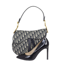 Dior Saddle Bag with Strap Oblique