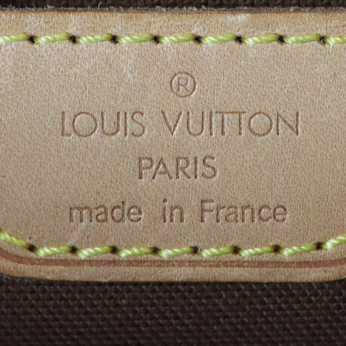 Louis Vuitton Bel Air Satchel Monogram Interior Stamp