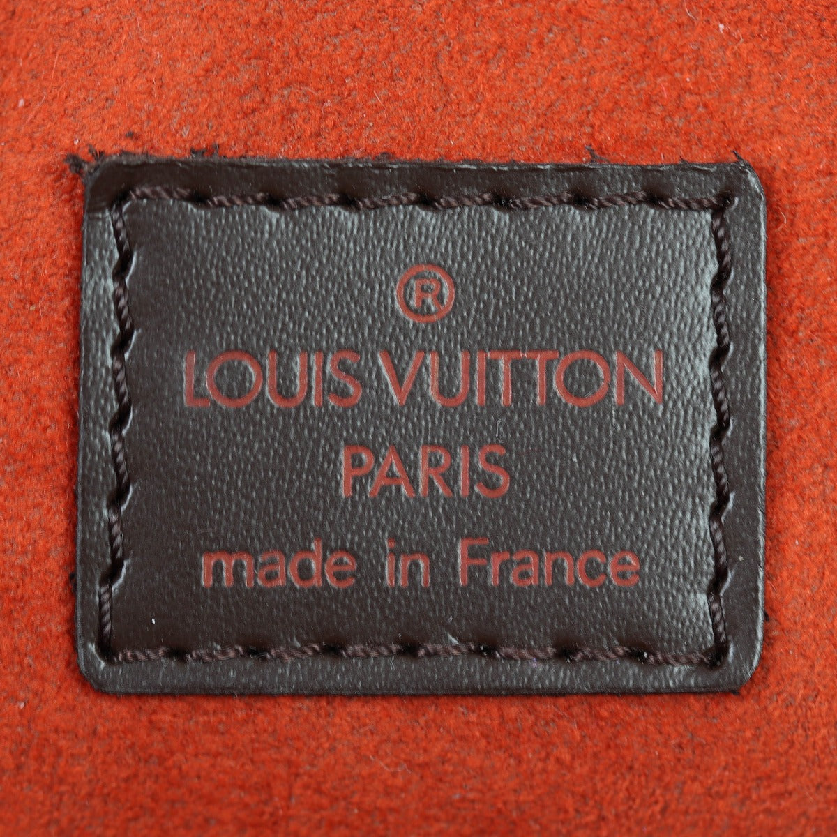 Louis Vuitton Ipanema Pochette Damier Ebene Interior Stamp