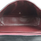 Chanel Classic Single Flap Maxi | Black Silver Hardware