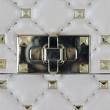 Valentino Rockstud Spike Medium Shoulder Bag Hardware