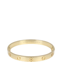 Cartier Love Bracelet 18k Yellow Gold