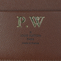 Louis Vuitton Large Ring Agenda Cover Monogram Interior Stamp