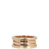 Bvlgari B.Zero1 18k Rose Gold Three Band Ring