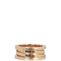 Bvlgari B.Zero1 18k Rose Gold Three Band Ring