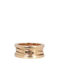 Bvlgari B.Zero1 18k Rose Gold Three Band Ring
