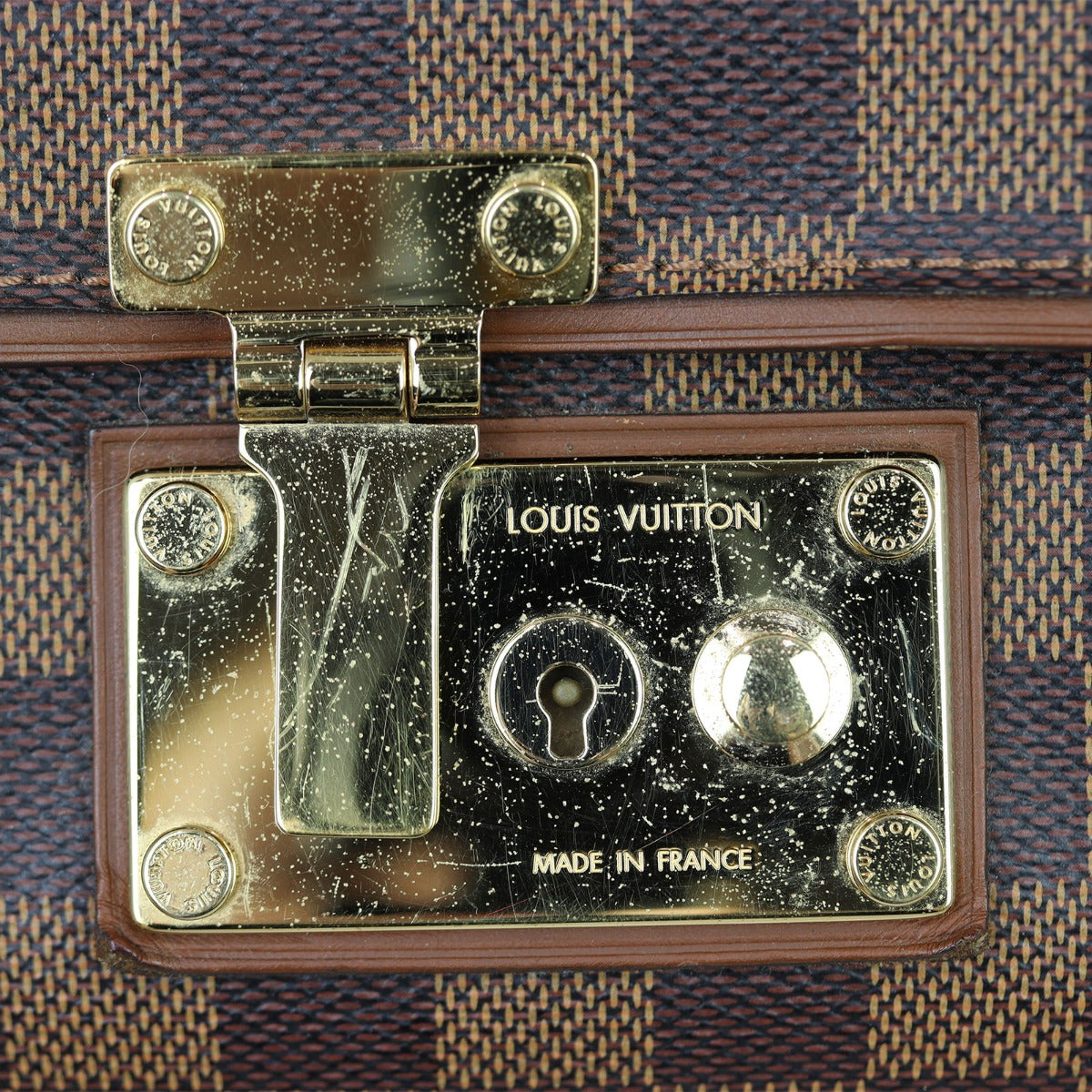 Louis Vuitton Ascot Damier Ebene Hardware