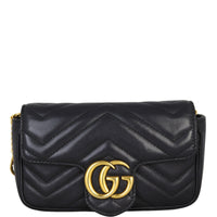 Gucci GG Marmont Matelasse Super Mini Shoulder Bag