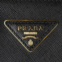 Prada Saffiano Lux Galleria Double Zip Tote Small Hardware