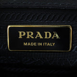 Prada Saffiano Lux Galleria Double Zip Tote Small Interior Stamp
