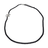 Chanel Beaded CC Long Necklace 