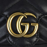 Gucci GG Marmont Matelasse Super Mini Shoulder Bag