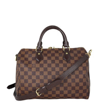 Louis Vuitton Speedy 30 Bandouliere Damier Ebene