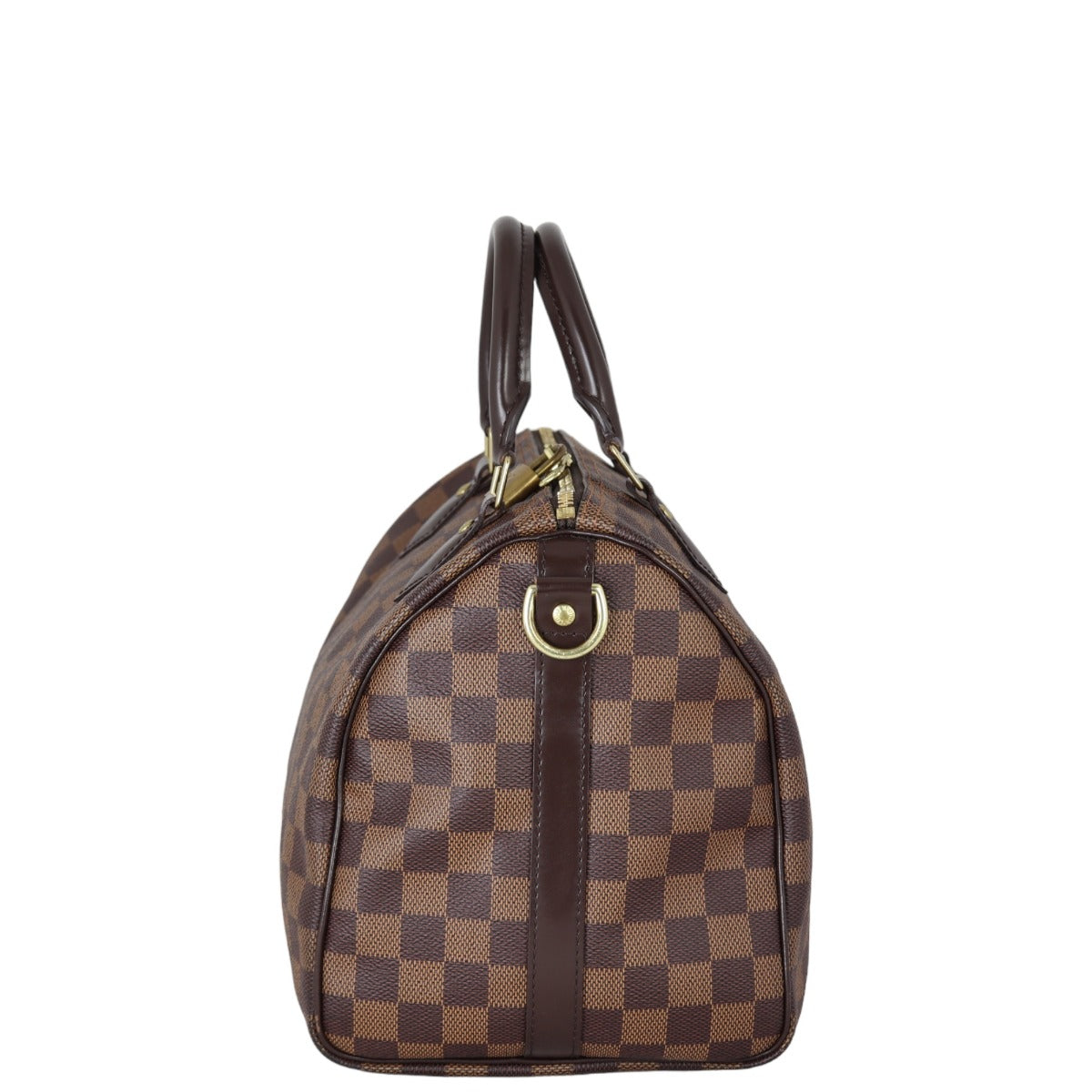 Louis Vuitton Speedy 30 Bandouliere Damier Ebene