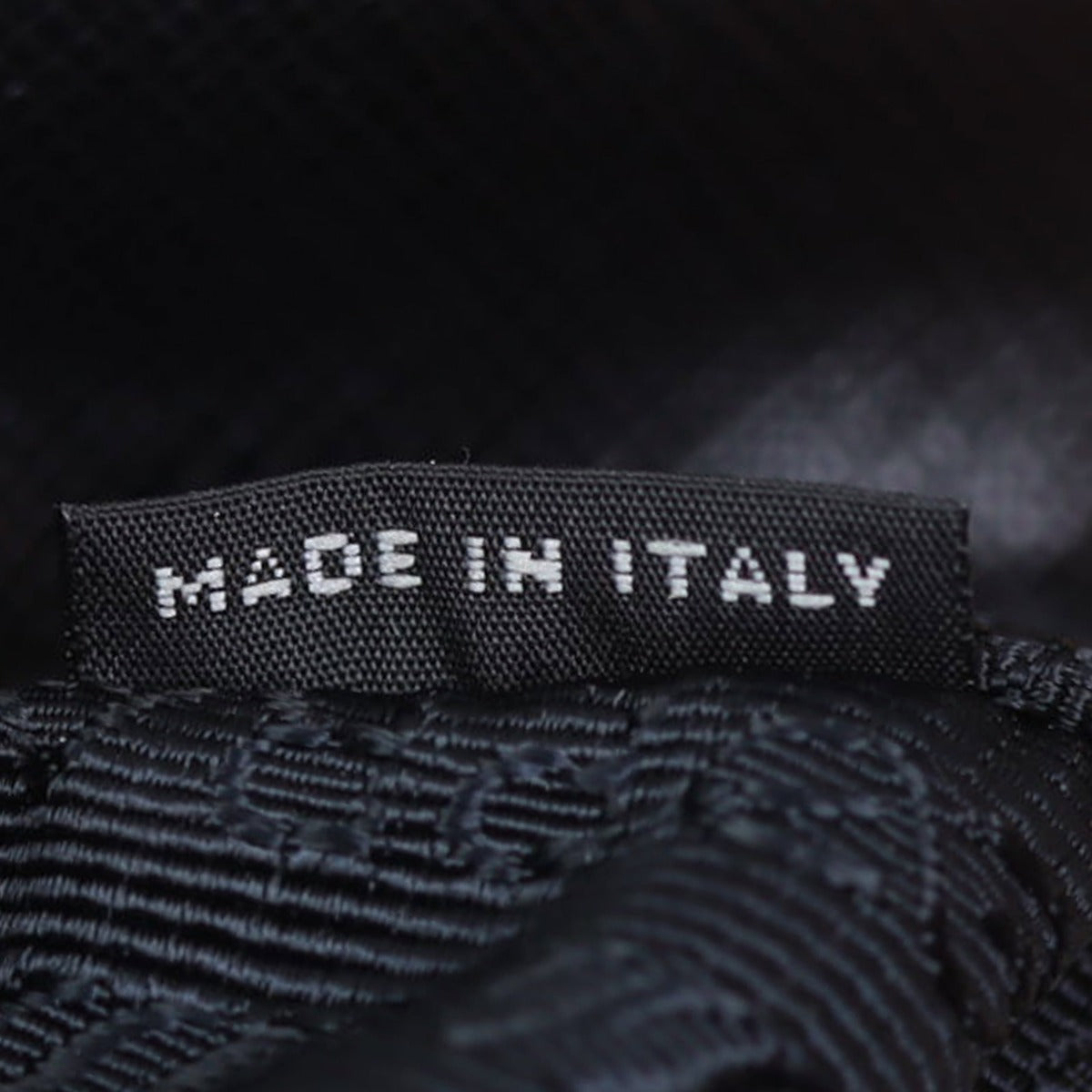 Prada Saffiano Galleria Double Zip Tote Interior Stamp