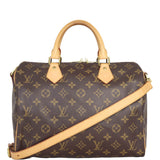 Louis Vuitton Speedy 30 Bandouliere Monogram