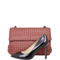 Bottega Veneta Intrecciato Olimpia Top Handle Medium