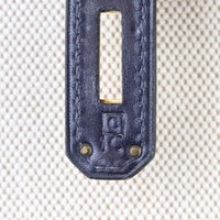 Hermes Kelly 28 Sellier Toile and Box Date Code