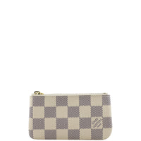 Louis Vuitton Key Pouch Damier Azur Back